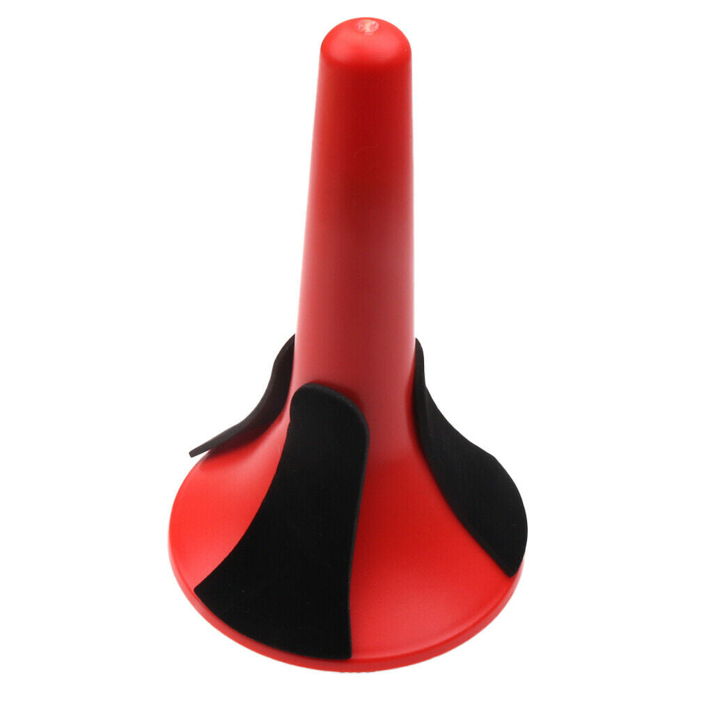 1pc Foldable Plastic Trumpet Tripod Stand Holder Wind Instrument Parts, with