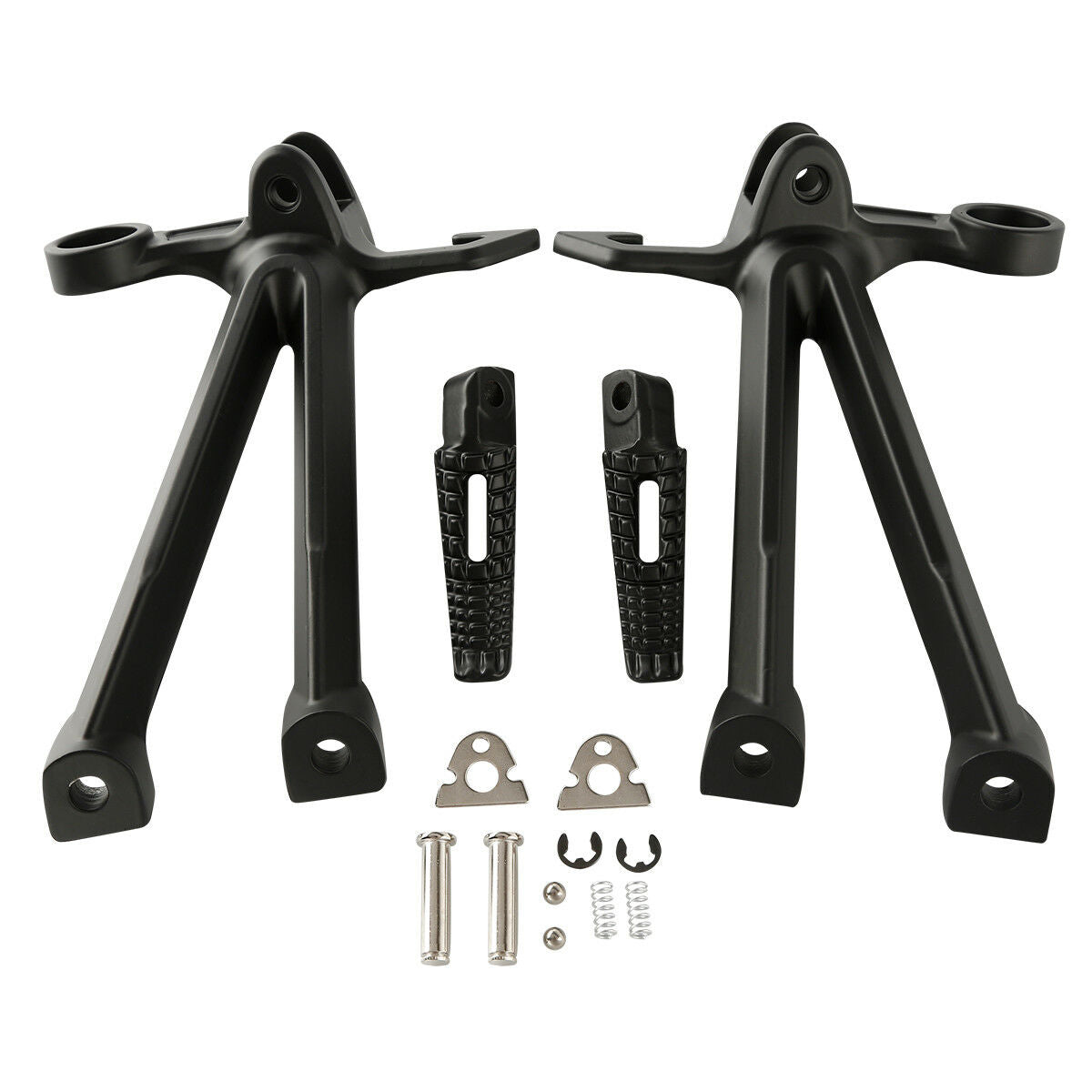 Rear Passenger Foot Peg Footrest Bracket Set Fit For Suzuki GSXR1000 2007-2008