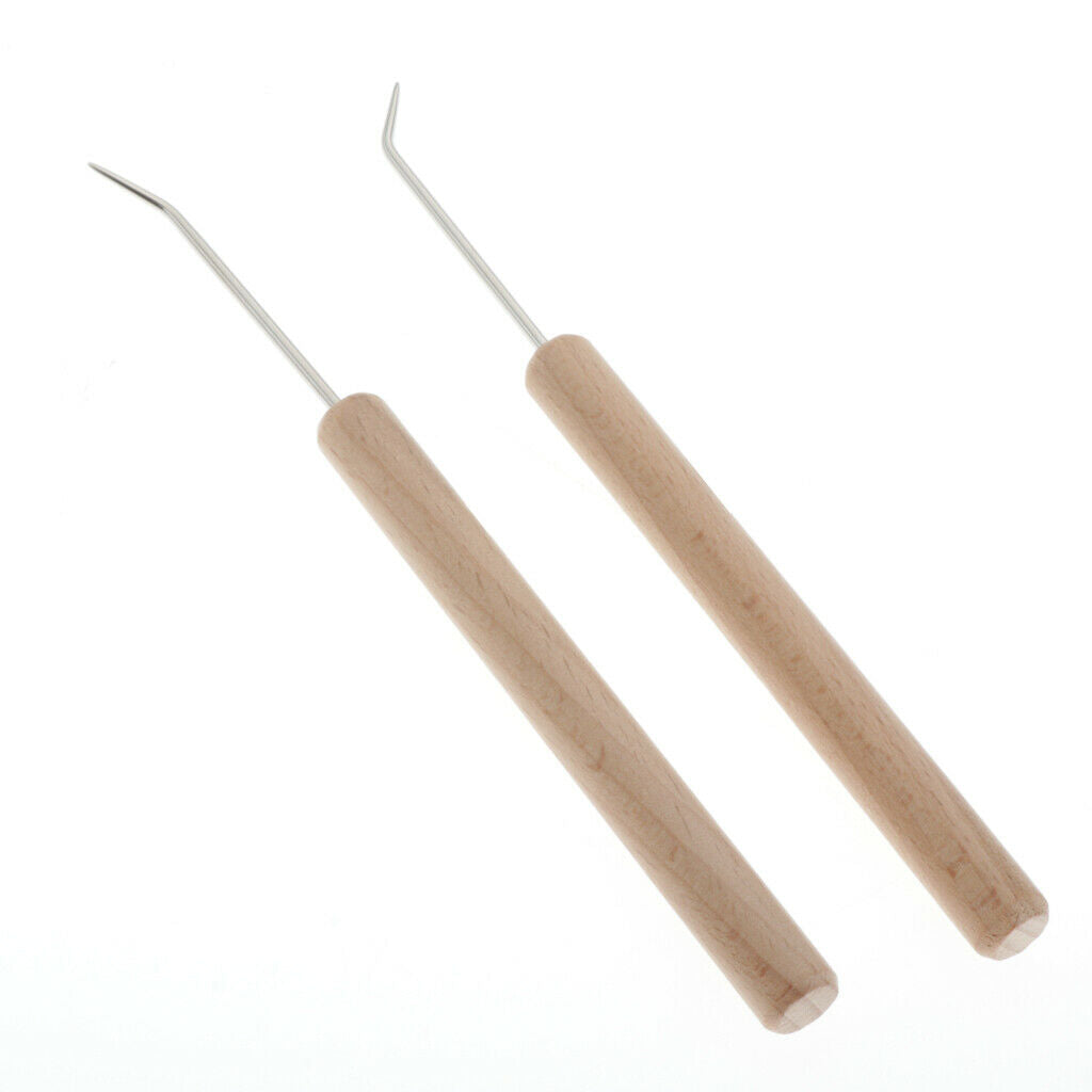 2Pcs 5.5inch Knitting Loom Hook for Knitting Crafts Making Totes Blankets