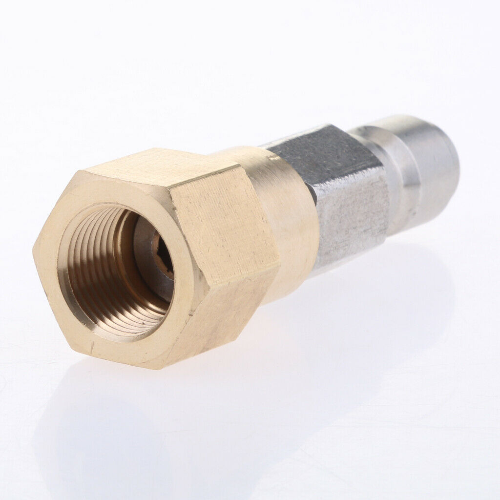 Pressure Washer Swivels Brass Hose Coupling Connector F:15mm F - 18mm M
