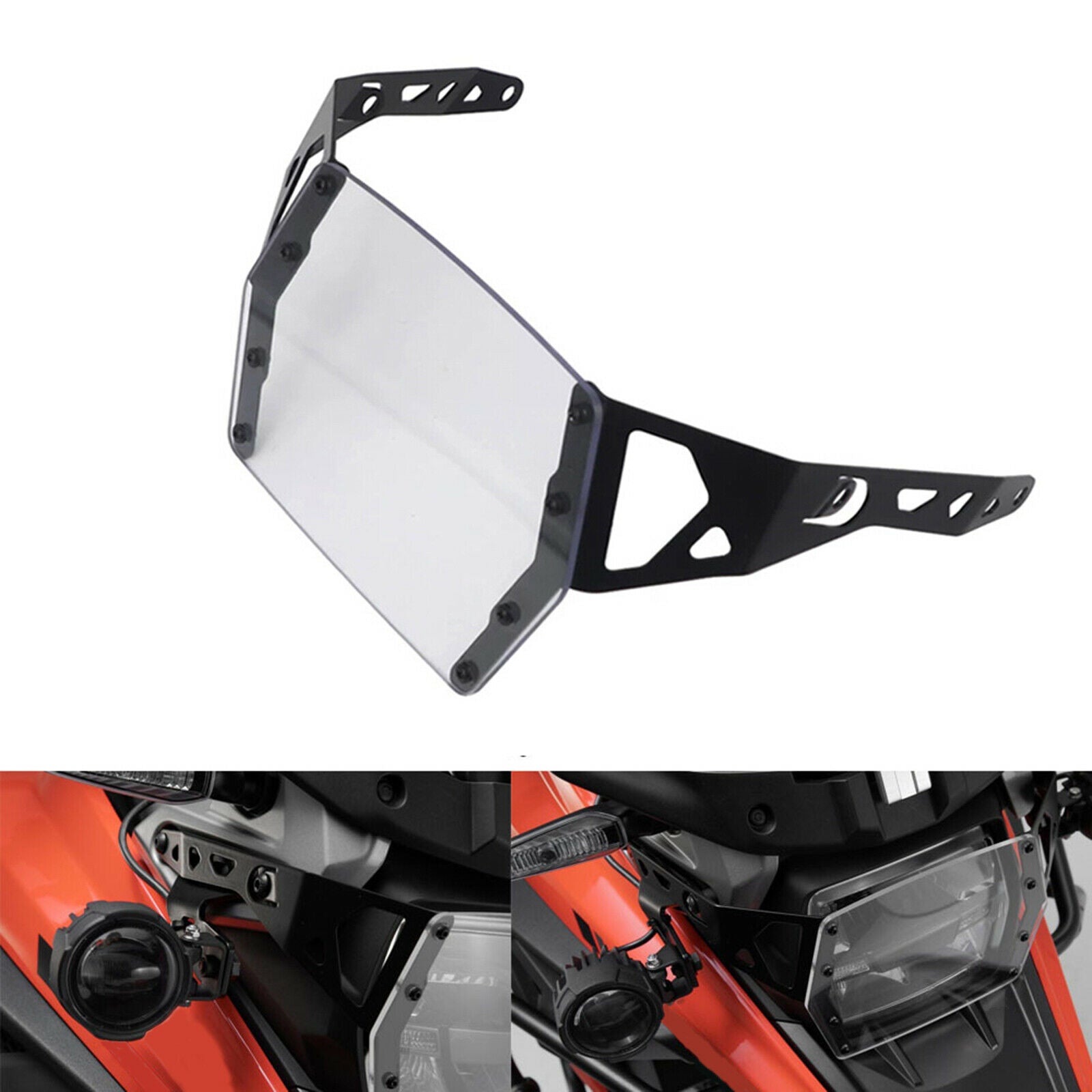Headlight Protector Light Bracket Compatible for SUZUKI DL1050 2019-2020