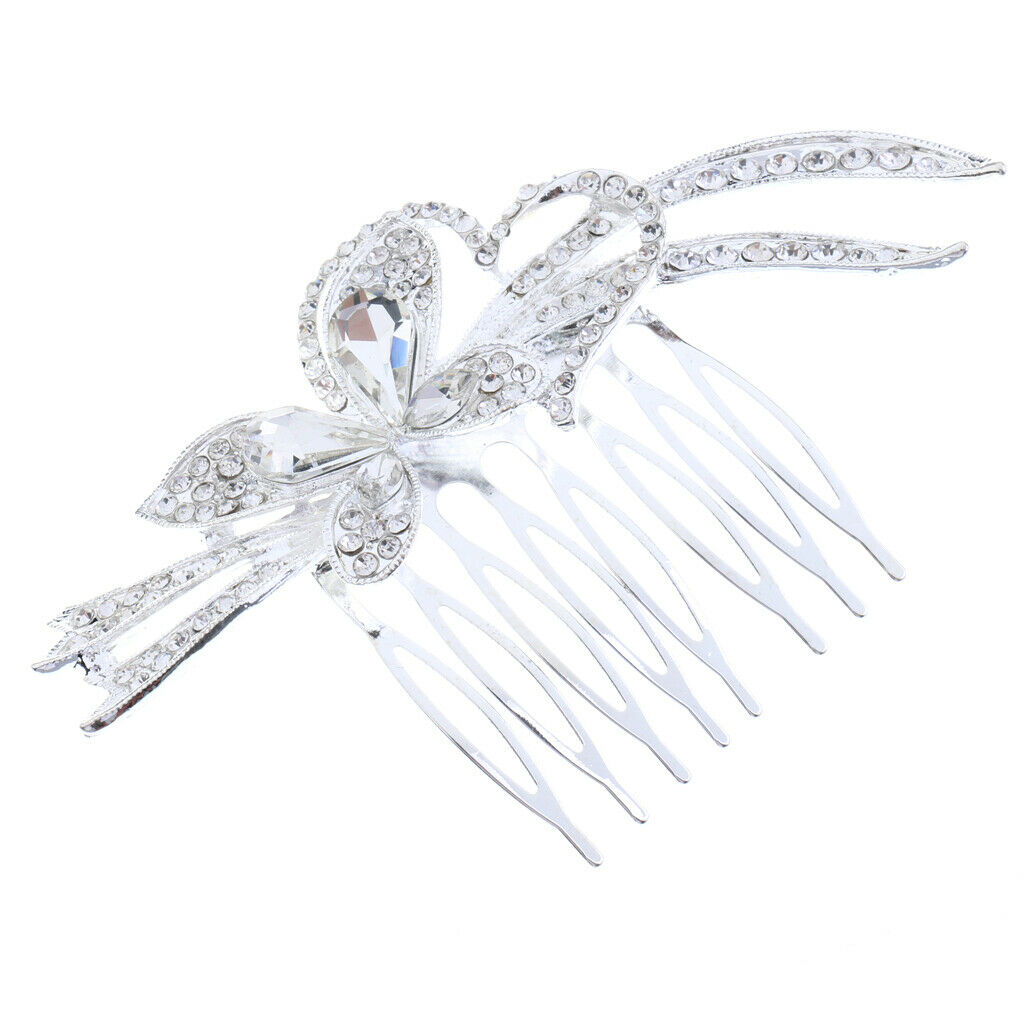 Bride Hair Comb Rhinestone Hair Clip Women Hairpin Wedding Hair Accessory