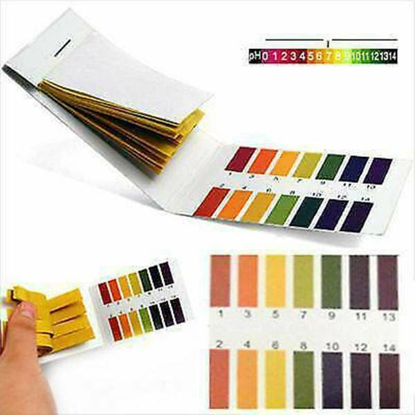 160 pH Indicator Test Strips 1-14 Paper Litmus Tester Laboratory Urine Saliva