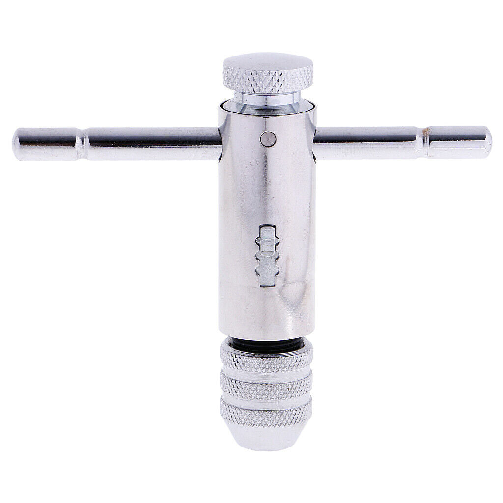 2Pcs Adjustable Capacity Tap Wrench T-Handle Tool For Tap Reamer Extractor