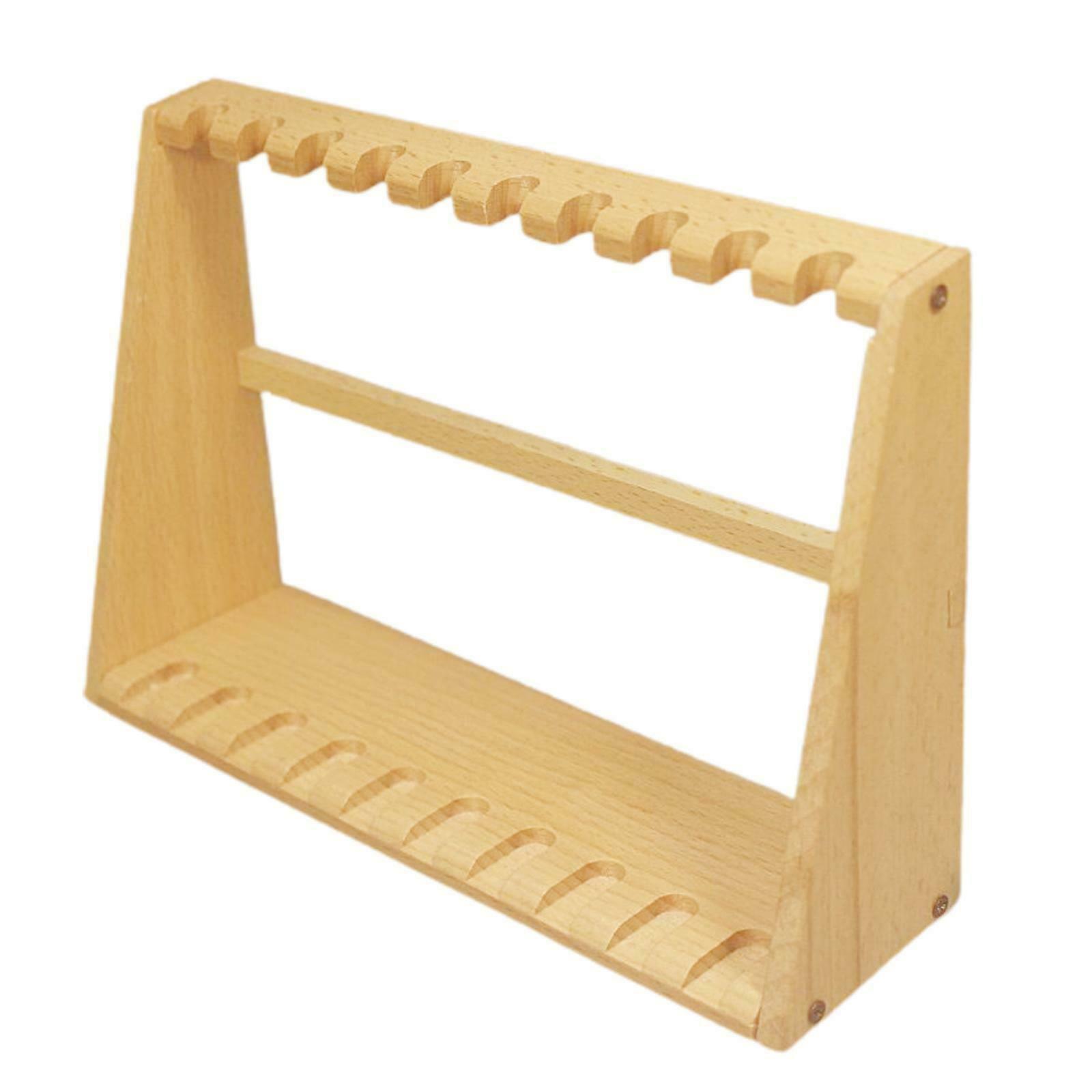 1/6 Wooden  Rack Gun Shelf Stand Display Easy to Assemble Accessories fit for 12