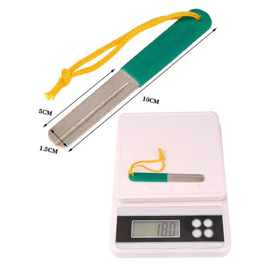 Diamond Fish Hook Hone Fishhook Sharpener Fishing Accessories Tool 10cm