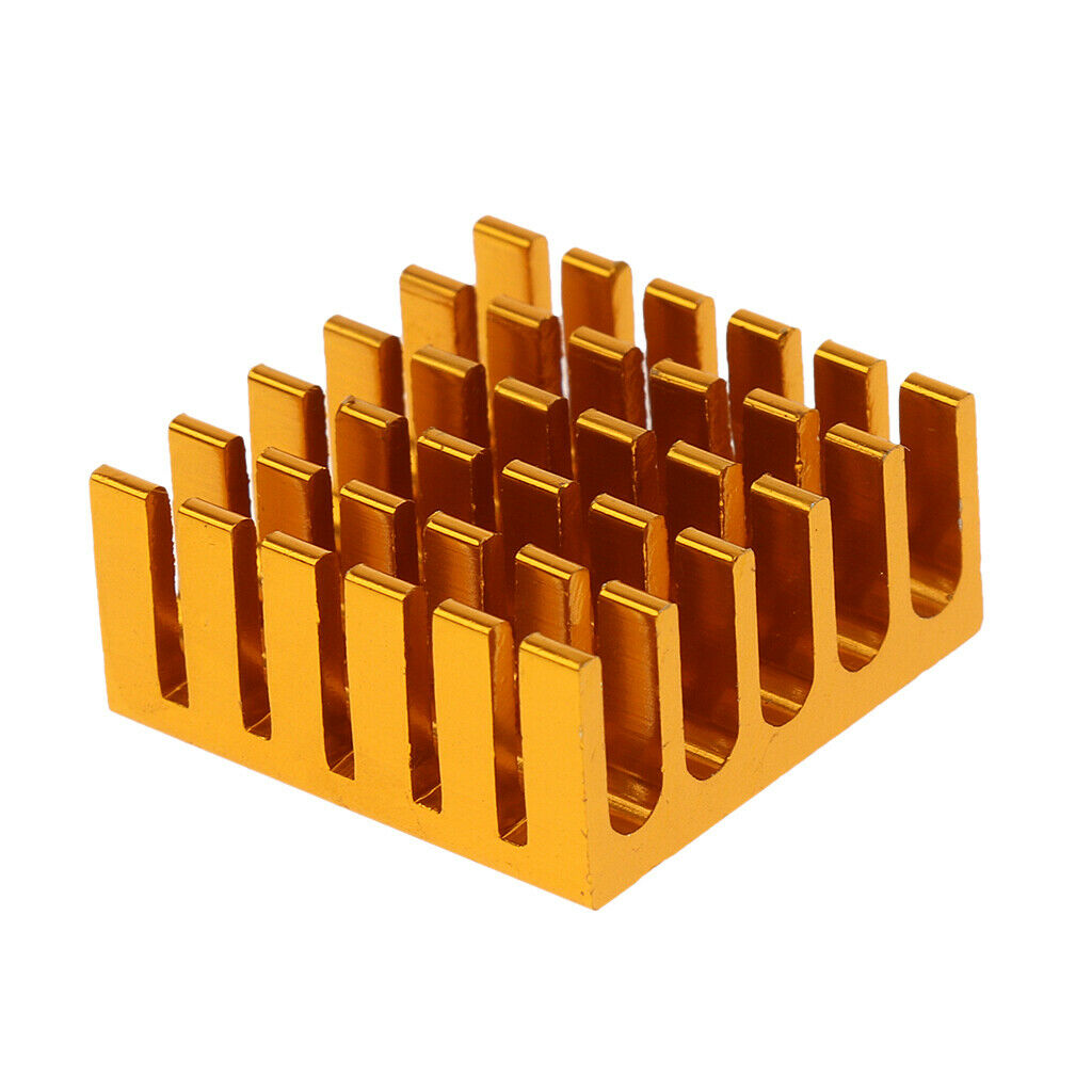 30 Pieces Aluminum Heat Sink Cooling Fin 22x22x10mm for IC Led Chip 3W