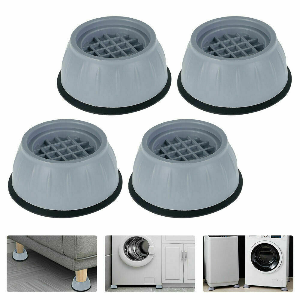 4X Anti Vibration Feet Pads Mats Washing Machine Non Slip Shock Proof