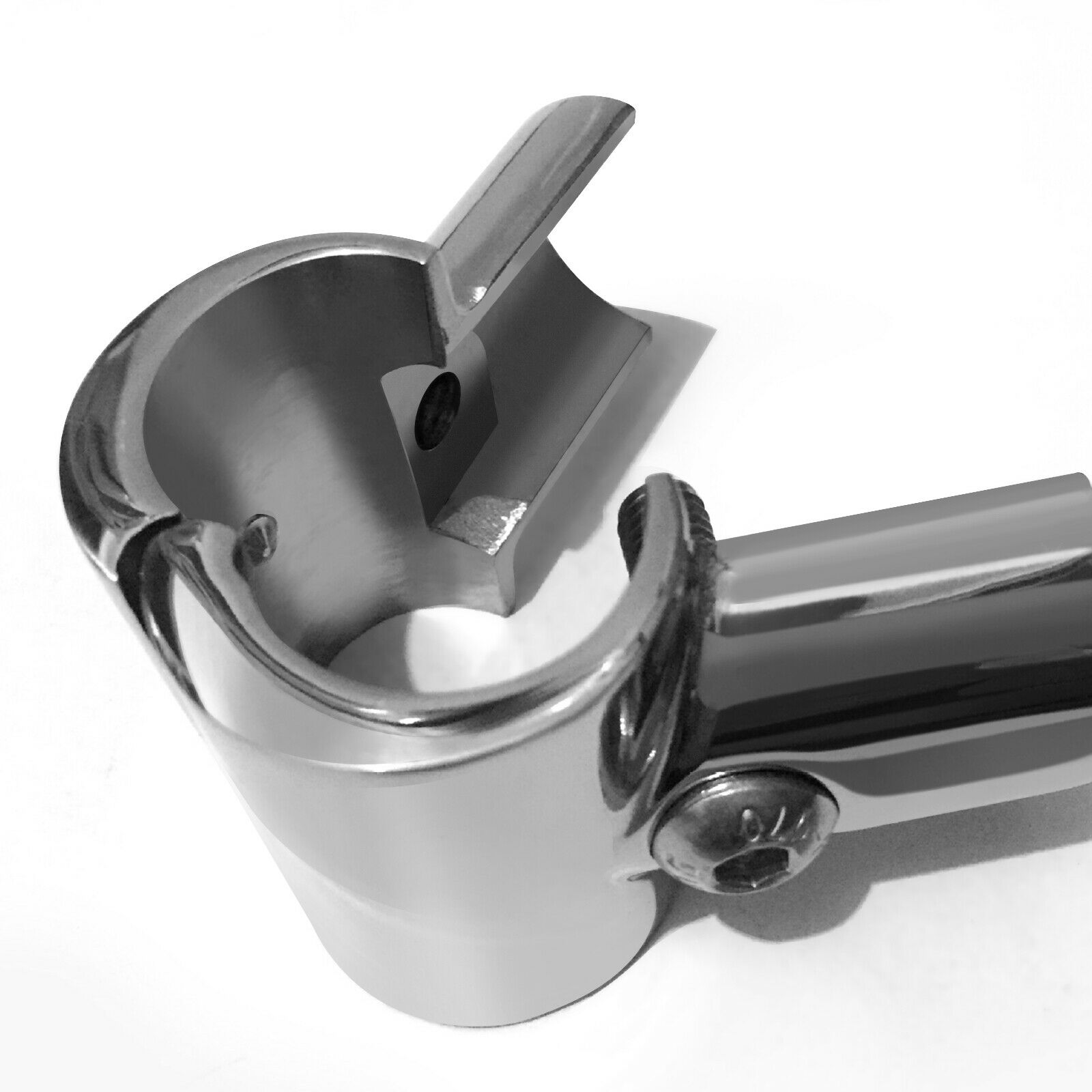 Stainless Steel Marine Handrail Fitting 90 Degree Tee 1" 25mm for Boat