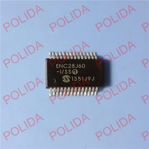 5PCS ETHERNET CTRLR IC MICROCHIP SSOP-28 ENC28J60-I/SS ENC28J60T-I/SS ENC28J60