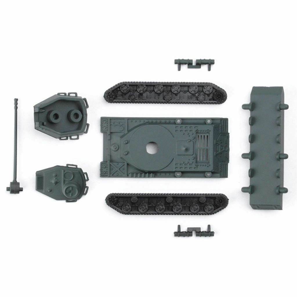 Diorama 1:144 Assemble Tank Kits Playset Collections Battle Tank for Desktop