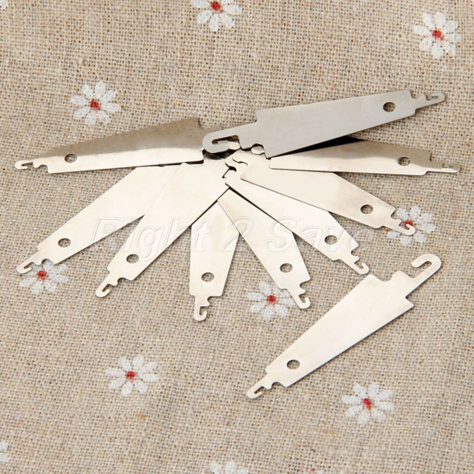 10pcs Stainless Steel Hook Needle Threader For Hand Sew Embroidery Cross Stitch