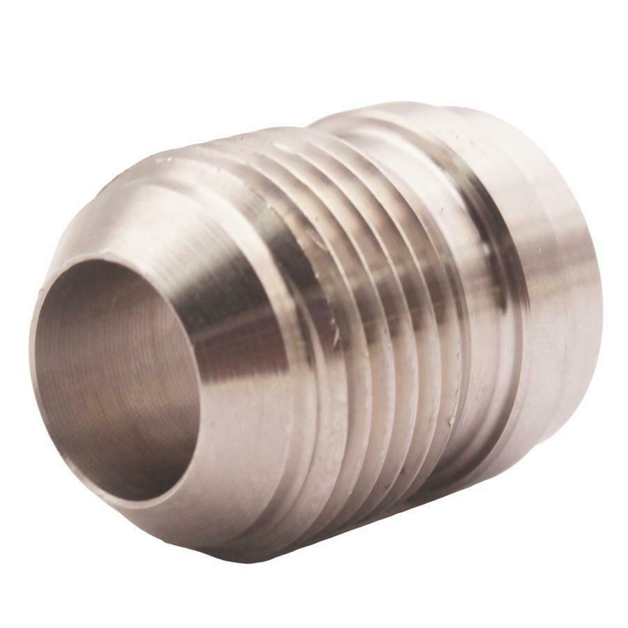 2Pcs 10AN AN10 Male Connector Weld On/Weld In Fitting BUNG CNC Stainless Steel