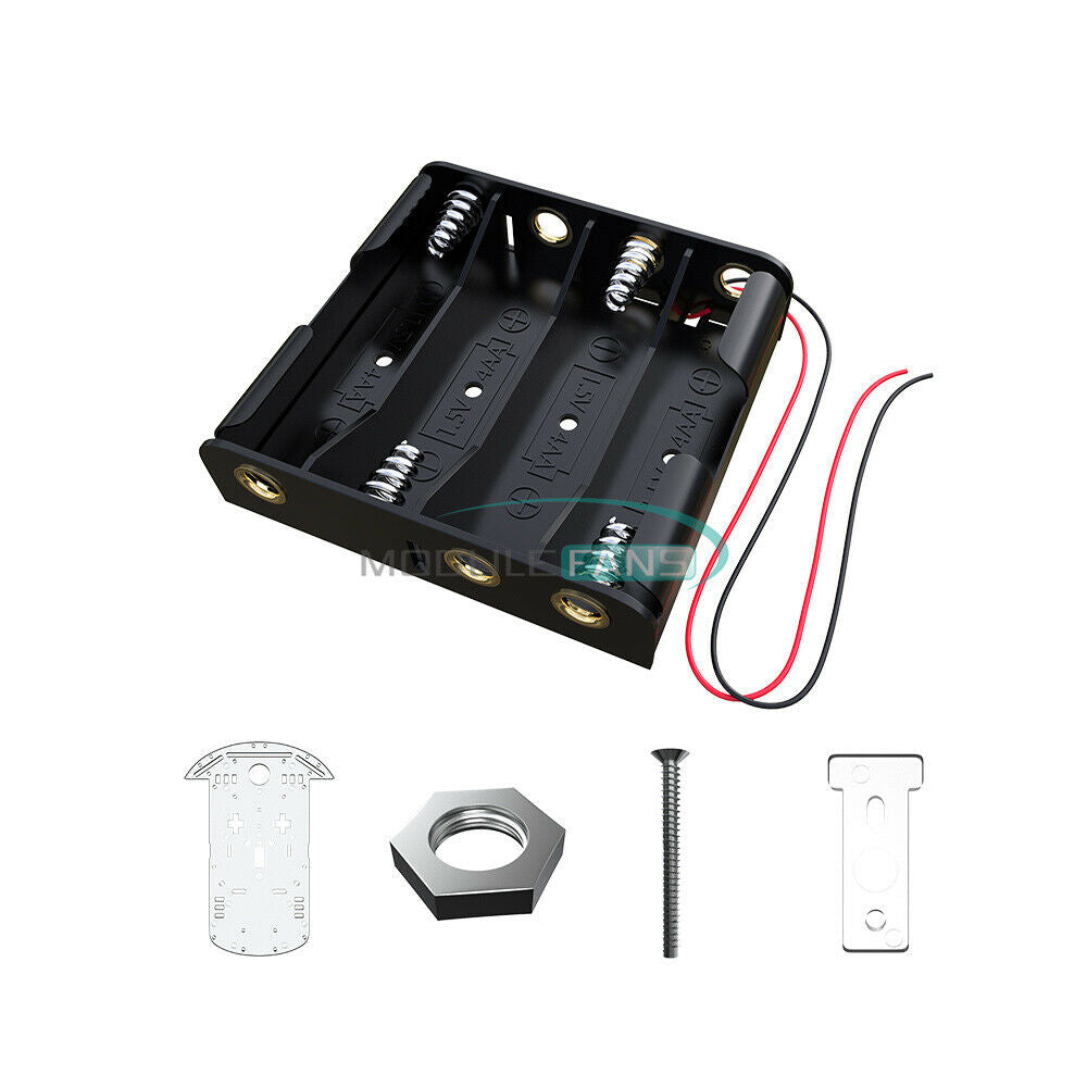 2PCS Durable 2WD Smart Robot Chassis Kit/Speed encoder Box 2 motor 1:48 Arduino