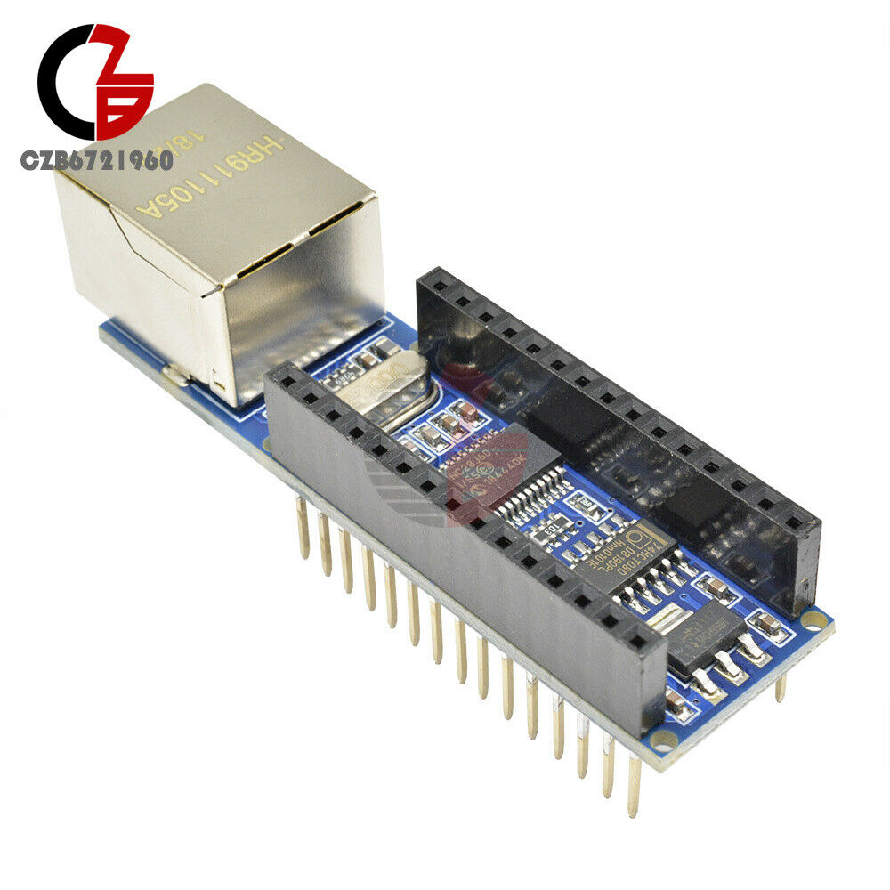 Mini ENC28J60 Webserver module Ethernet Shield board for Arduino Nano v3.0