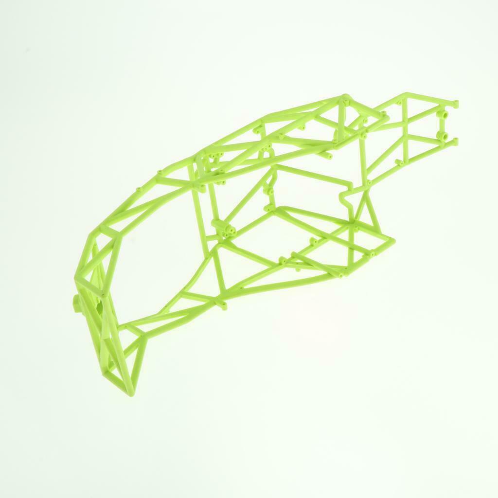 RC Car Roll Cage, Plastic Chassis Frame RC Car Body Shell Cover for Wltoys 12428