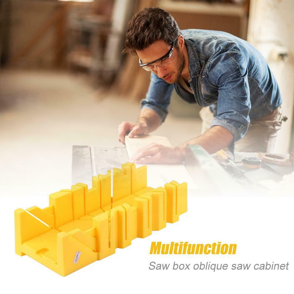 Multi-function 45/90 Degree Saw Box Cabinet Case Woodworking Angle Cutting @