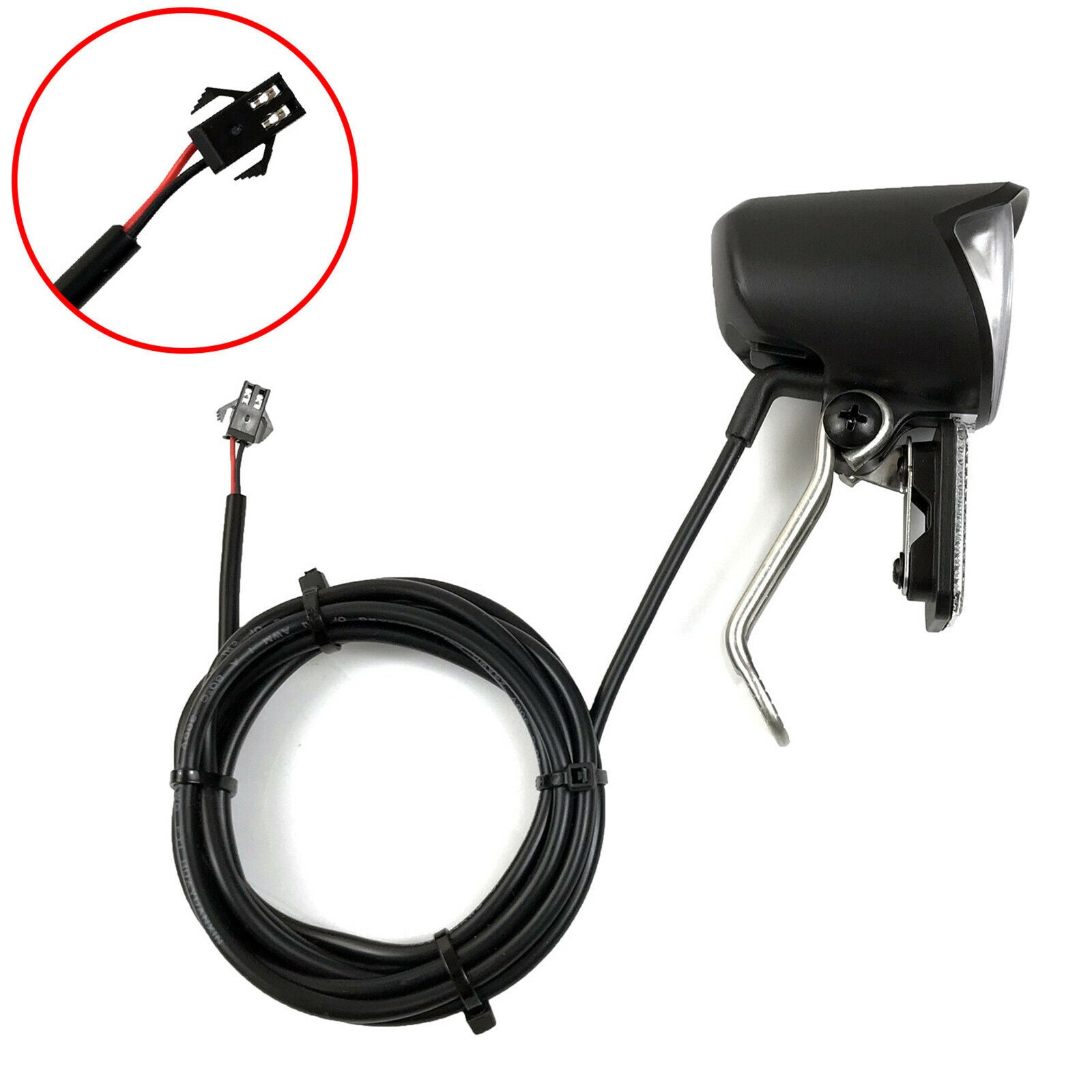 Plastic E-Bike Headlight Electric Bicycle Front Light Night Light Cycling