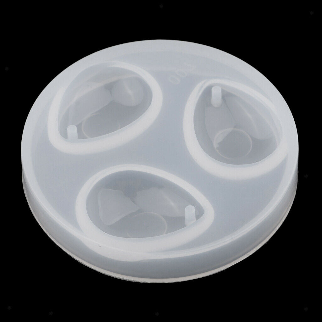 Silicone Diy Water Drop Domed Cabochon Pendant Shape Ornament Shape With