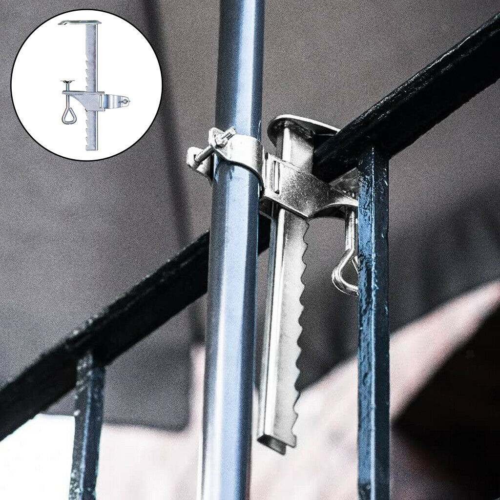 Parasol Holder Stable Fixed Bracket Aluminum Alloy for Quick Installed