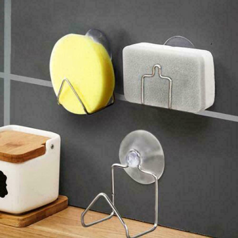 Sink Sponge Holder, Steel Sponge Holder For Kitchen Sink T2P4