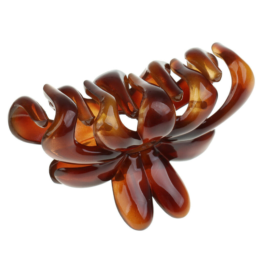 New Brown Hair Claw Clamp Clip Acrylic Barrette Hair Accessories Hair Holder