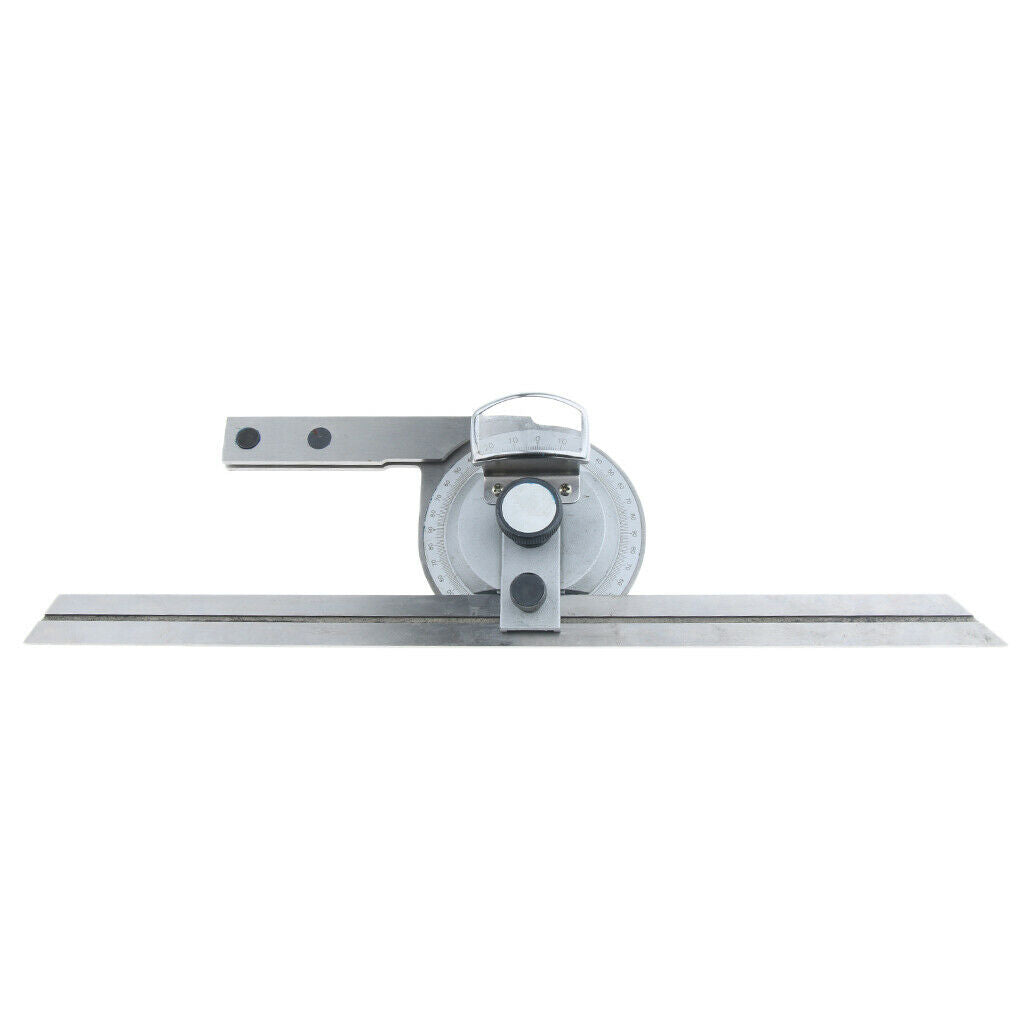 360 ° protractor made of stainless steel For measuring the angle between two