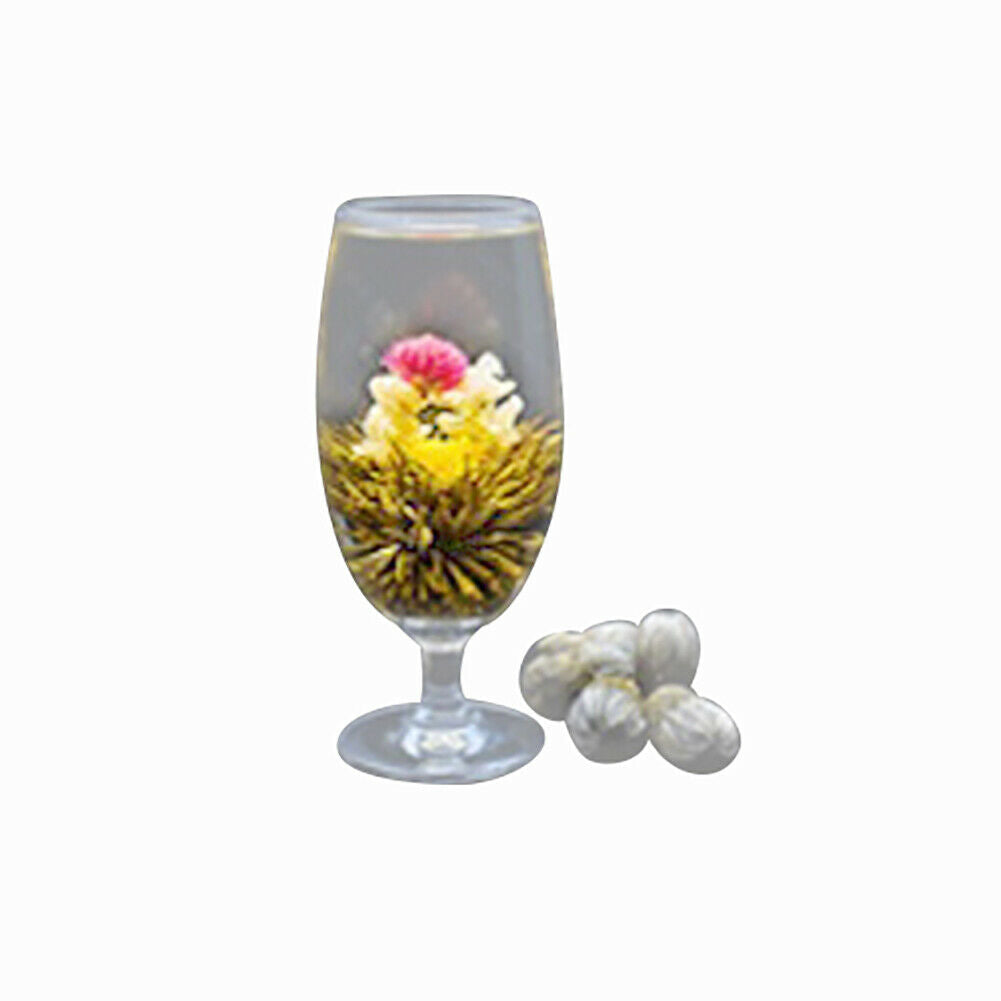 4 Balls Flower Tea Different Handmade Blooming Healthy Green for Family