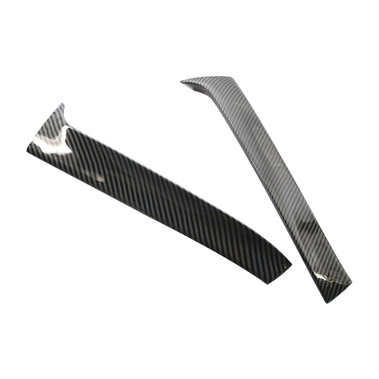 2Pcs Rear Window Spoiler Wing Custom Parts for VW Golf 7 R Variant Wagen Carbon