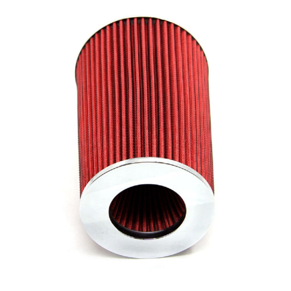 Universal Aluminum 3'' Race Sports Air Intake Cone Filter Cleaner Vent Crankcase