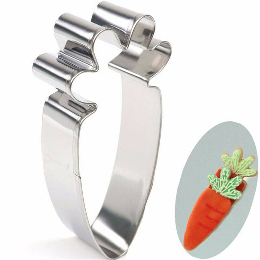 cookie cutter carrot shape cake fondant mold baking tools stainless stee.l8