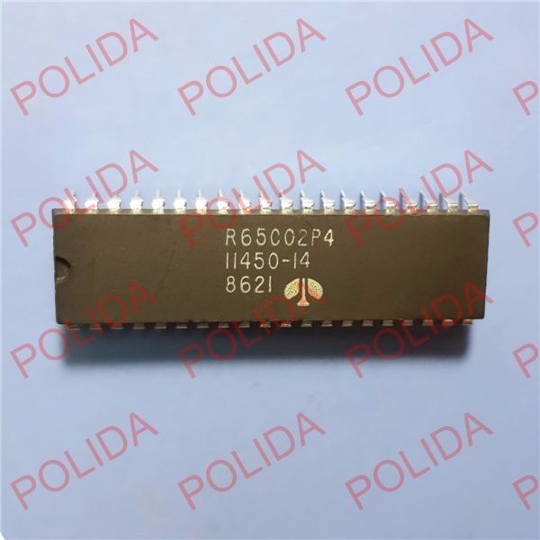 5PCS Microprocessor IC ROCKWELL DIP-40 R65C02P4 11450-14 R65C02P4E