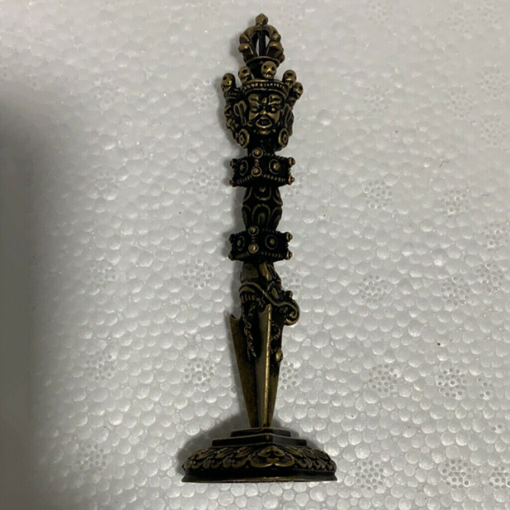 Phurba Dorje with Base Pendant Jewelry Buddhist Car Decor Collectibles