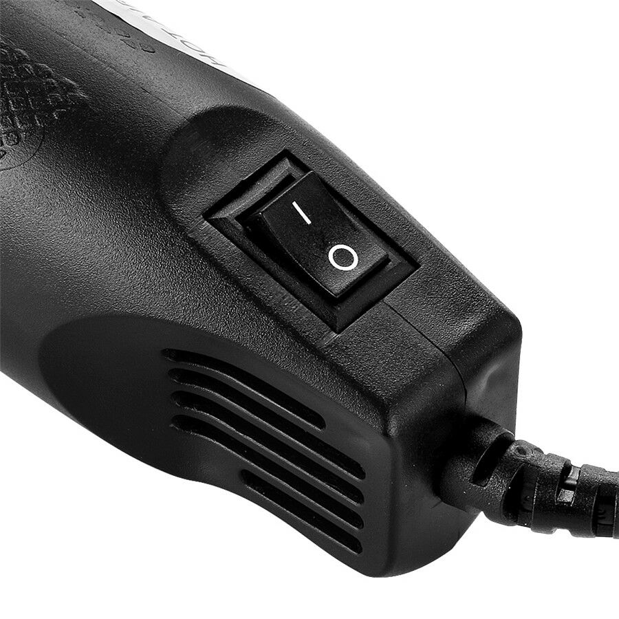 220V 300W electric heat gun hot air plug of EU tools of self wrapping vinyl film