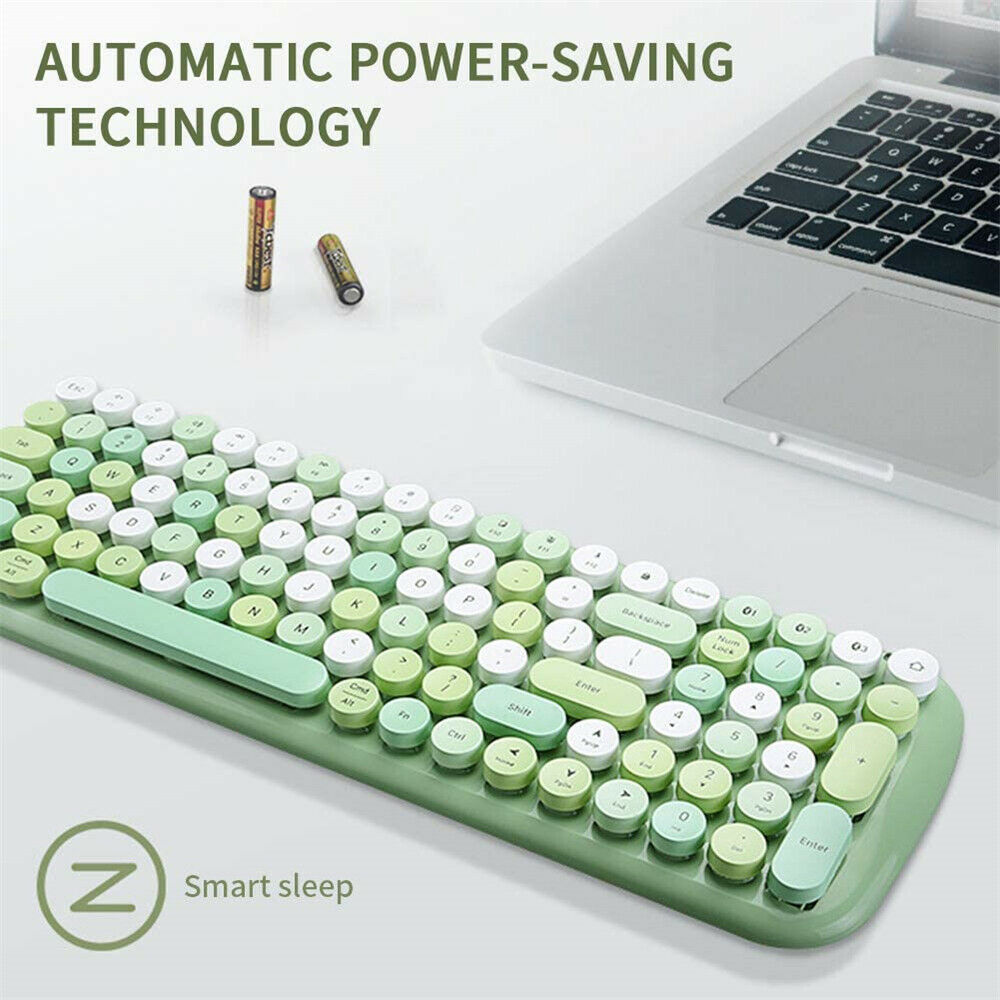 Ergonomic Wireless Computer Keyboard Keyboard for Bluetooth 5.1Wireless Keyboard