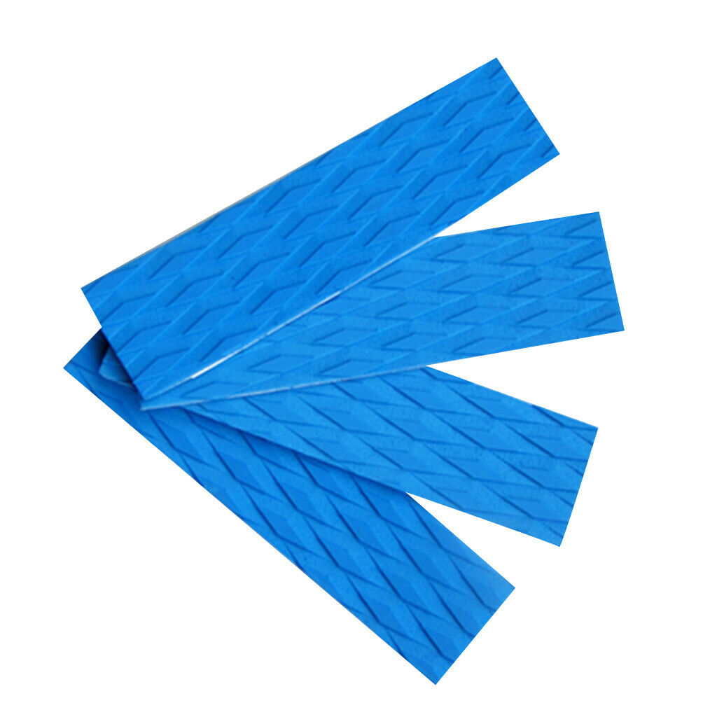 8pcs Anti-Skid Skimboard Traction Pad Surfing Paddle Shortboard Bar Grip Mat