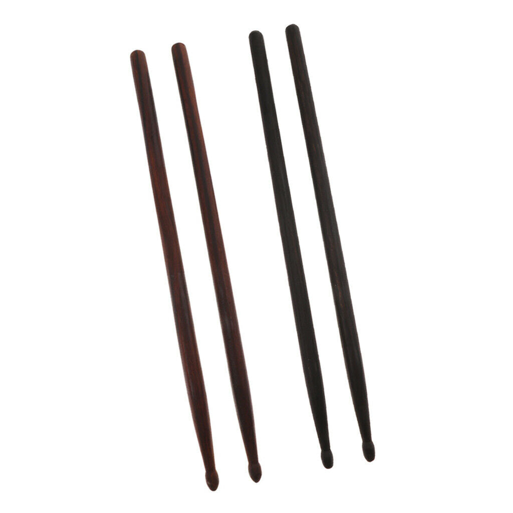 Durable 1 Pair Drum Drumsticks Mallet Drum Parts Coffee