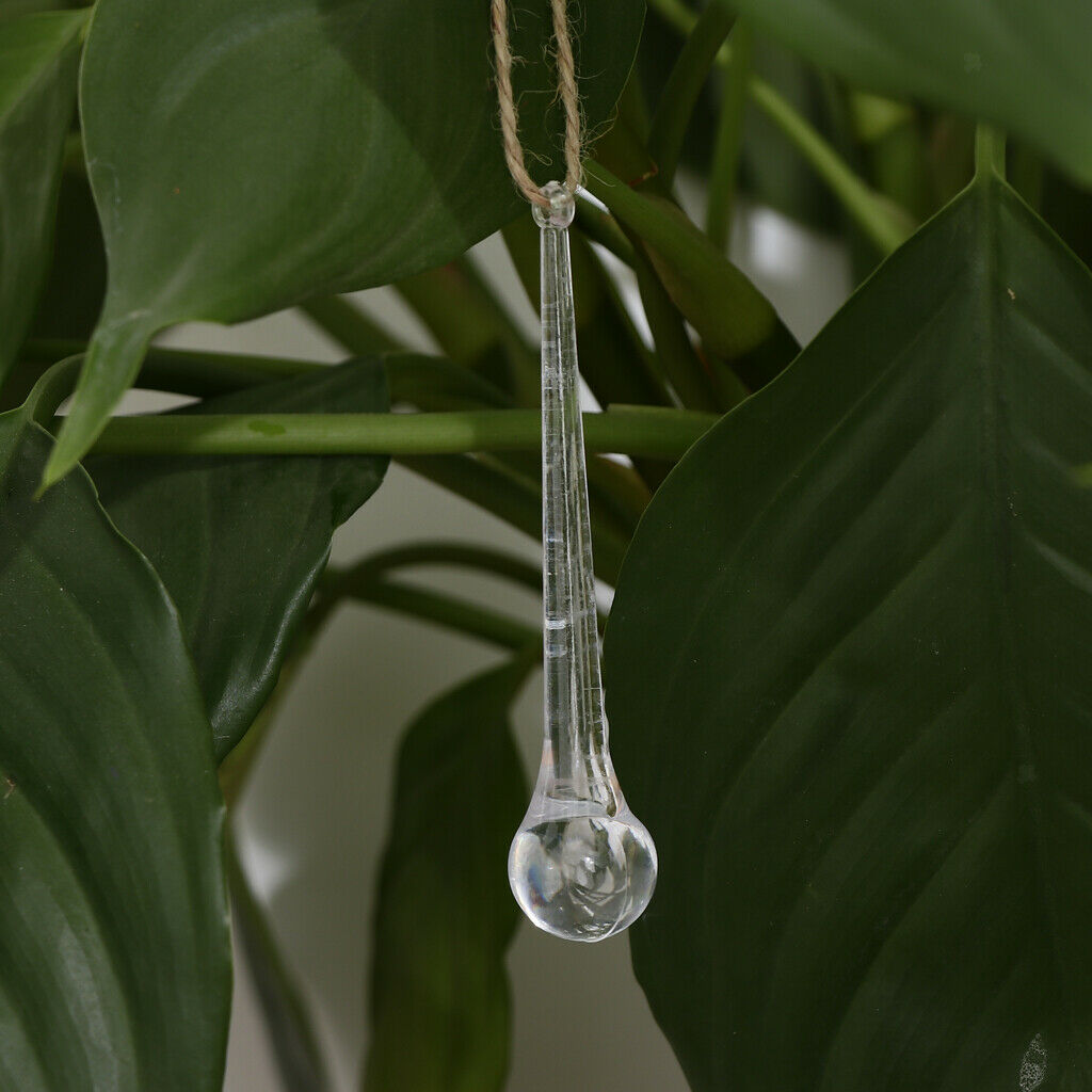 10Pcs Crystal Raindrop Chandelier Prisms Pendants Lamp DIY Suncatcher Parts