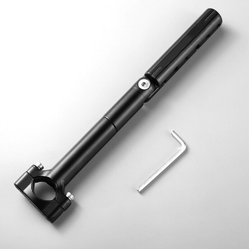 Foldable Aluminium Motorcycle Bikes Handlebar LED Light Extension Bracket Stand
