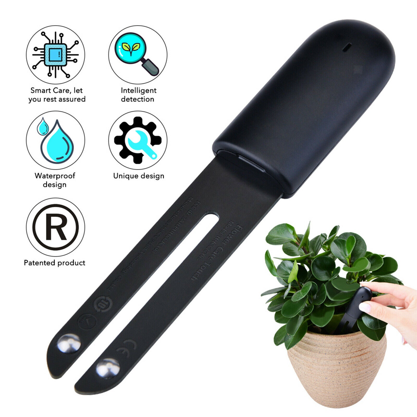 Smart Plant Monitor Flower Care Soil Test Kit Bluetooth Monitors for Home