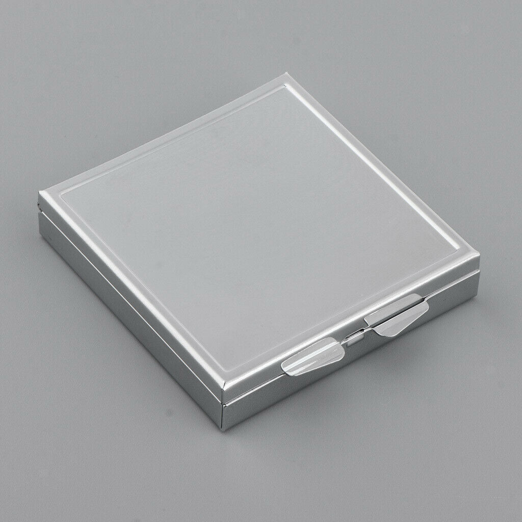 Travel 4 Compartments Dispenser Case Vitamin Storage Container Pill Box Tablet