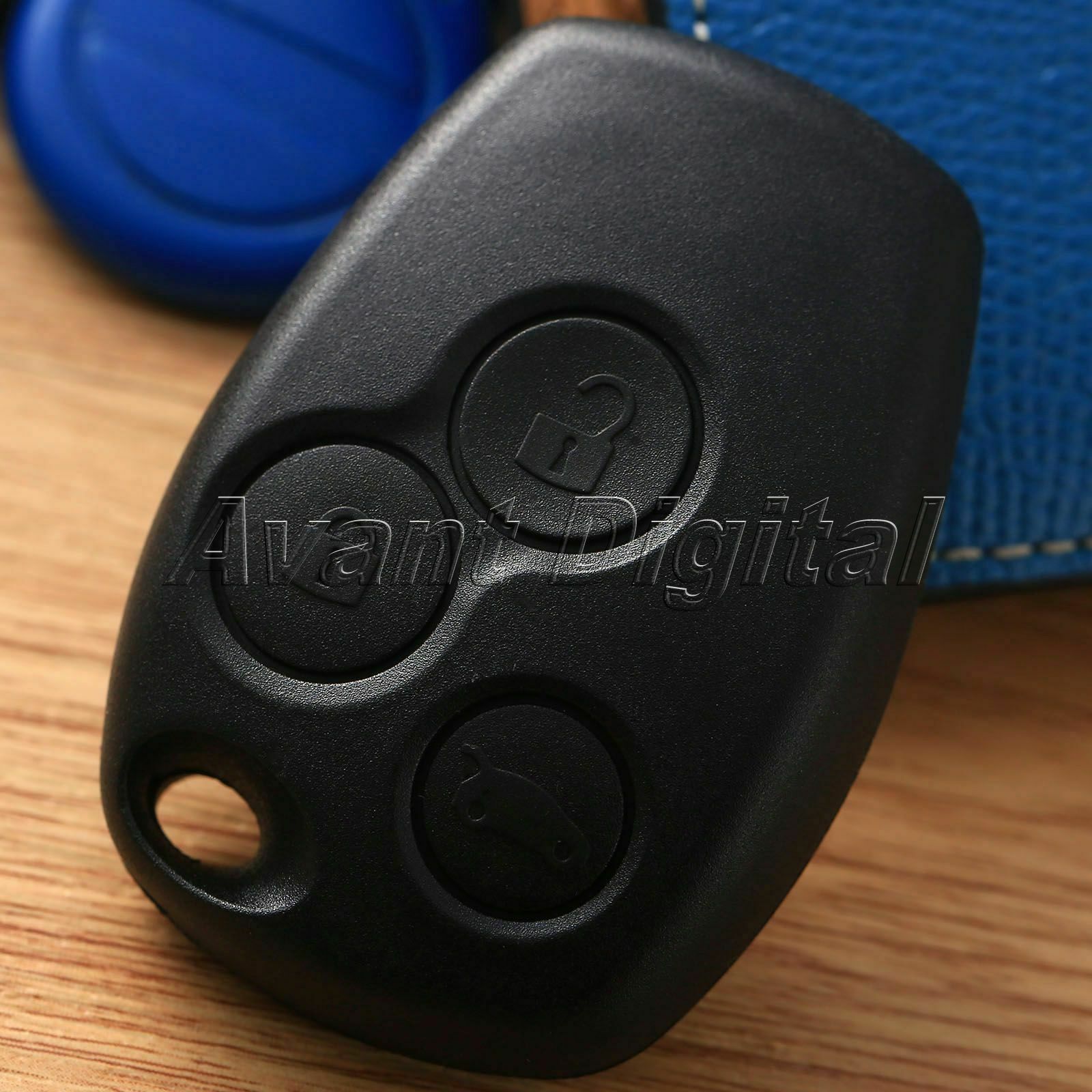Replacement 3 Buttons Remote Key Shell Case For Renault Modus Clio MK3 Twingo