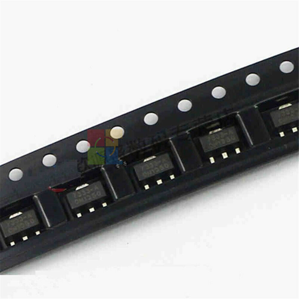 10x HT7333-A HT7333 3.3V SOT-89 Low Power Consumption LDO Voltage Regulator