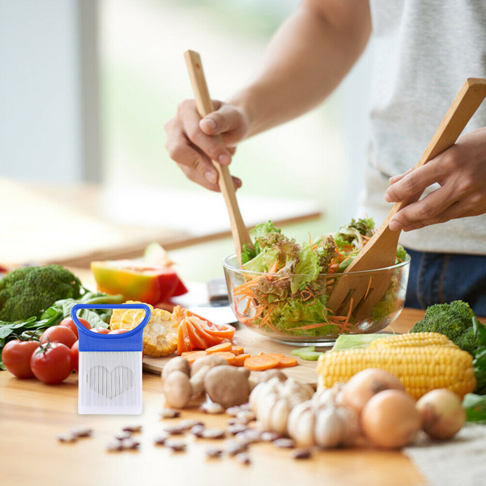 Vegetables Slicer Cutting Aid Holder Guide Slicing Cutter Kitchen Onion Holder