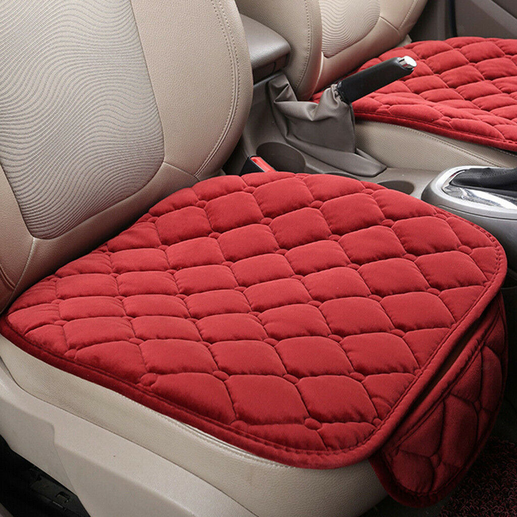 Non-slip Car Seat Cushion Protector Chair Mat Pad for Car Office Home Red
