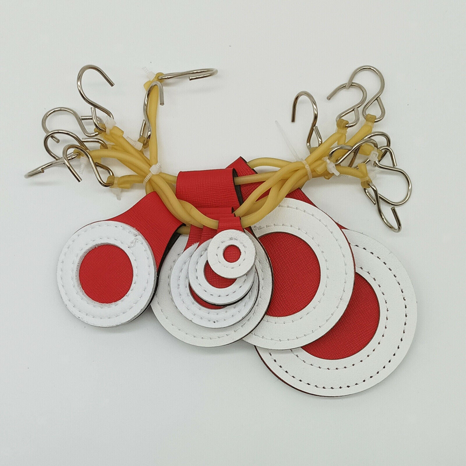 7pcs Shooting Spinner Target Swinging Blowgun Resetting Targets Markers