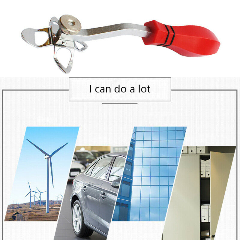 Auto Car Door Panel Window Rubber Seal Remover Clip Fastener Plier Crowbar Tool