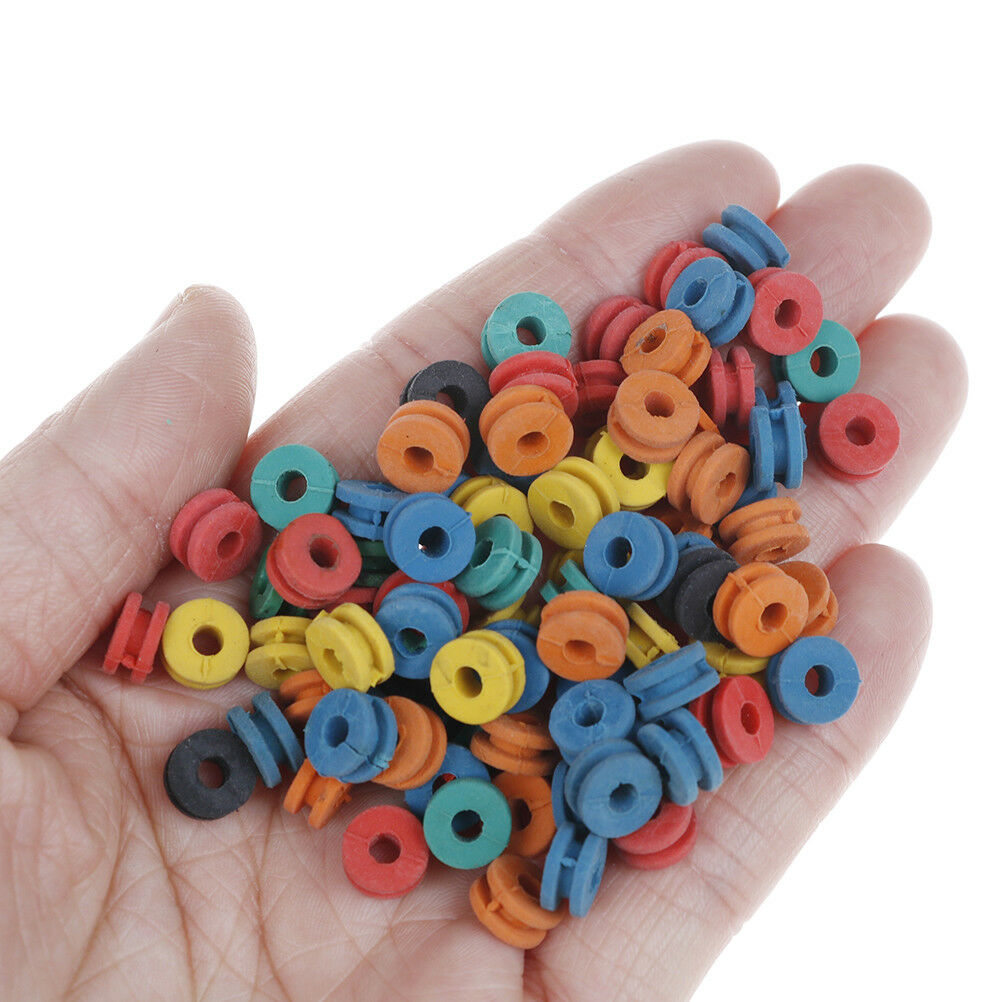 100 Armature bar nipples tattoo supplies rubber grommet for machine gun a.l8