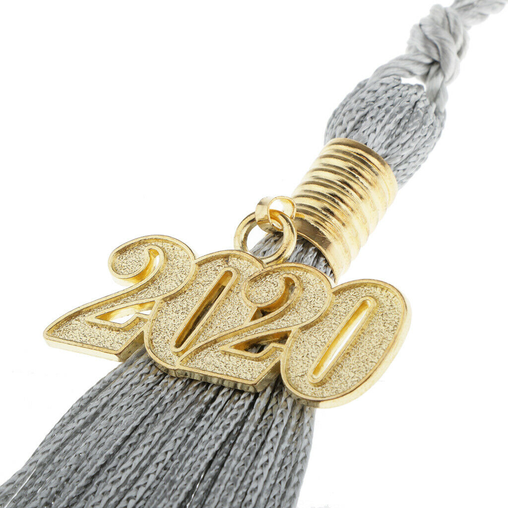 7pcs 2020 Graduation Cord Honor Cord Tassel Cord 16" for Academic Apparel