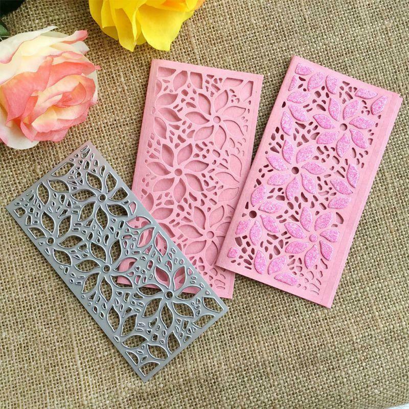 flowers Metal Cutting Die Cuts for Card Making Metal Mould Template Folder